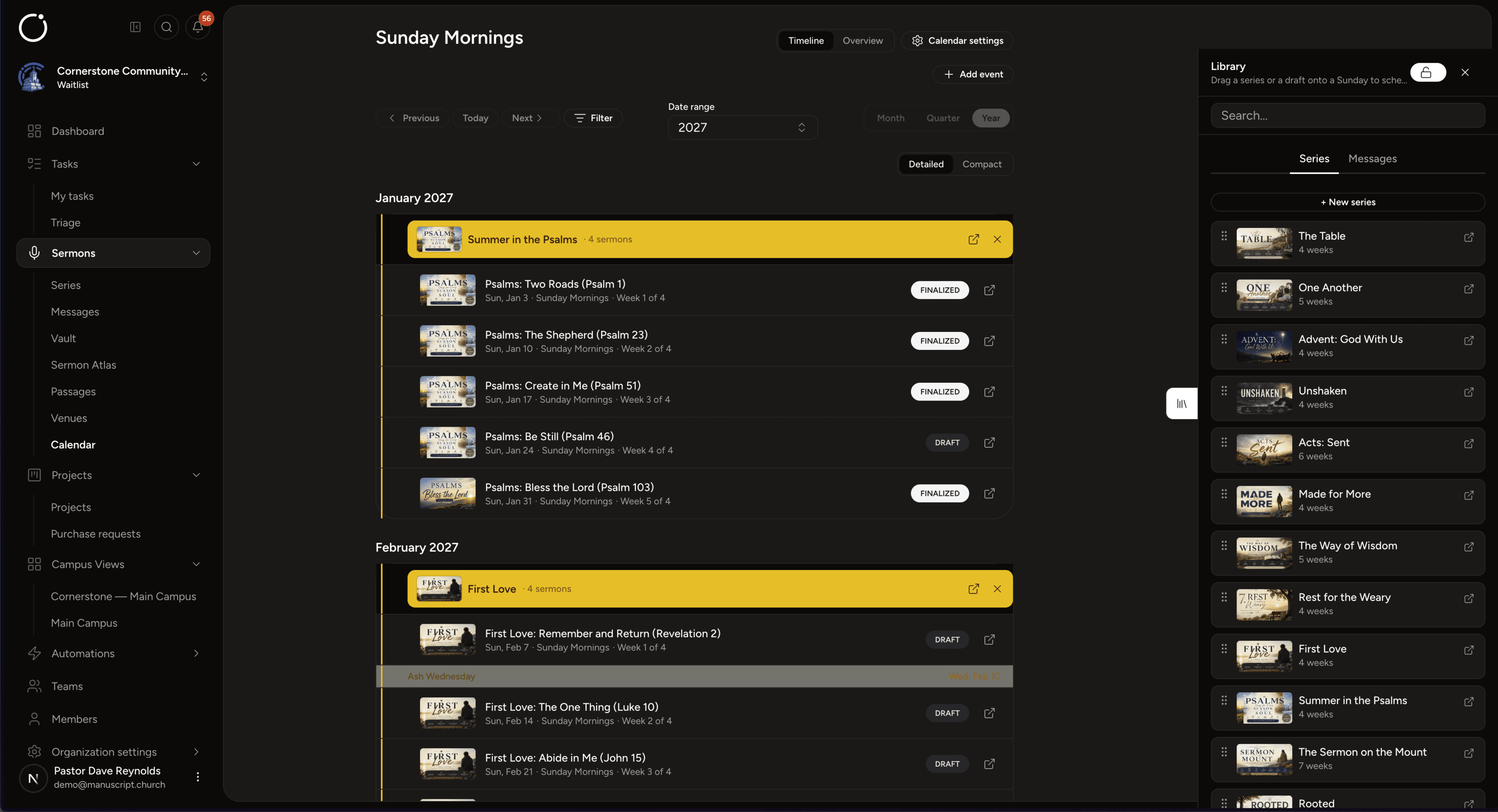 Plan your whole teaching year in one place