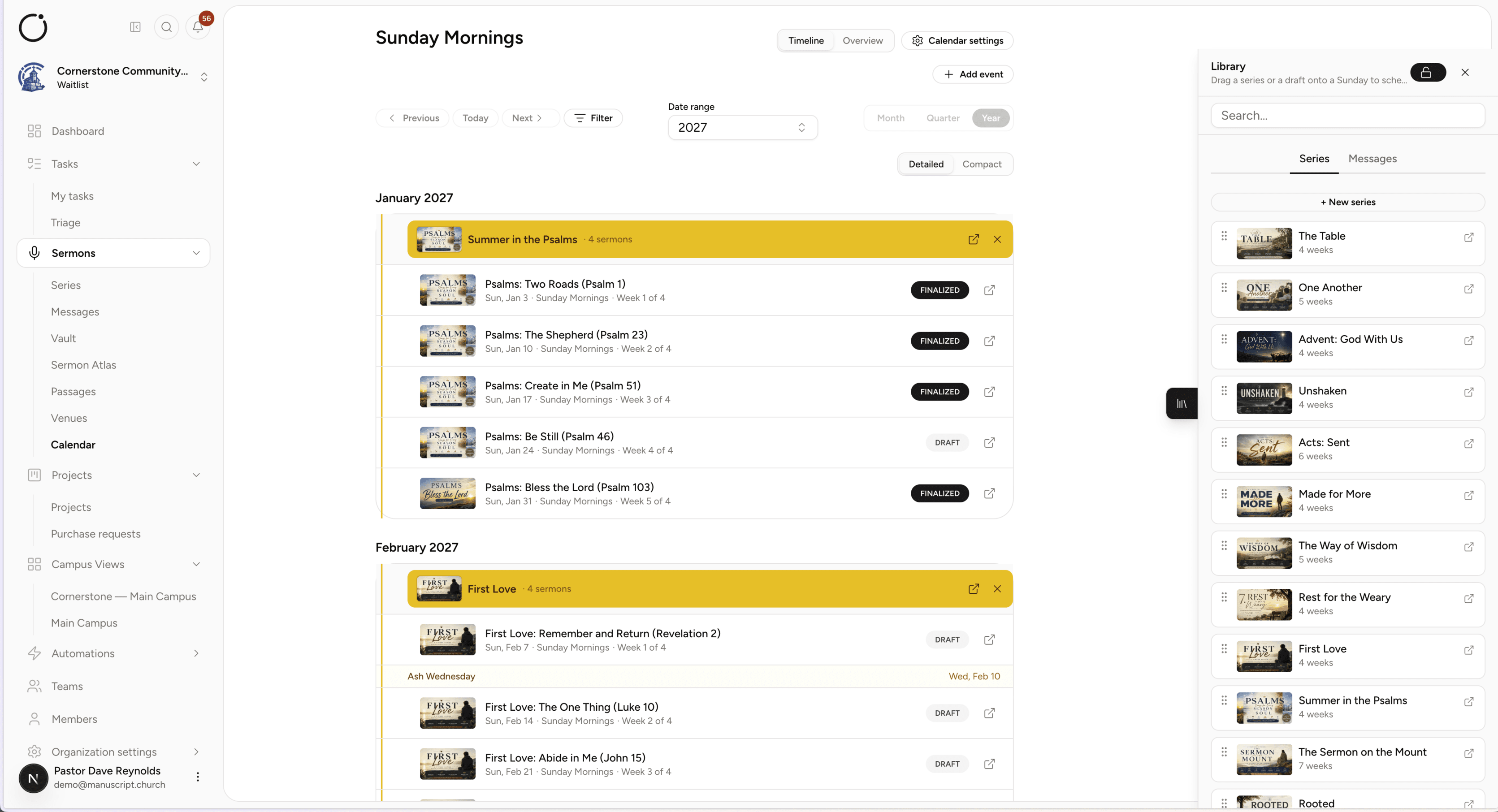 Plan your whole teaching year in one place